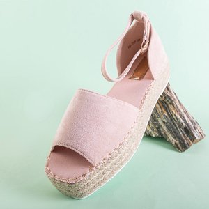 Sandale pentru femei roz deschis Dalila - Încălțăminte