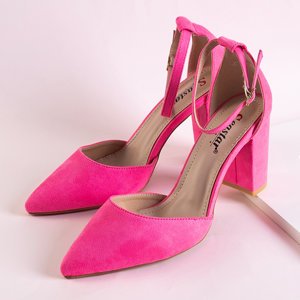 Sandale pentru femei roz neon pe postul Luxuriance - Încălțăminte