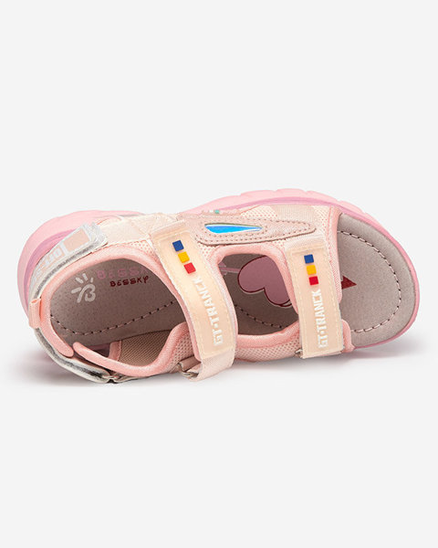 Sandale pentru fete în roz Umaf- Pantofi