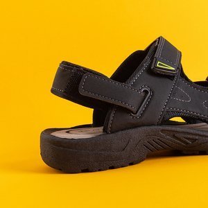 Sandale sport dama Benila negre - încălțăminte