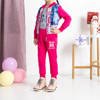 Set trening roz copii cu imprimeu - Îmbrăcăminte