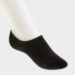 Șosete negre pentru gleznă pentru femei - Șosete