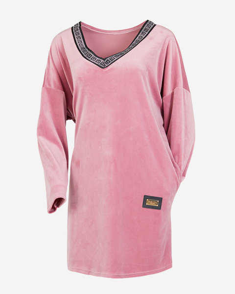 Tunica dama cu zirconiu roz - Imbracaminte