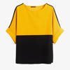 Żółto - czarny komplet dresowy - Odzież